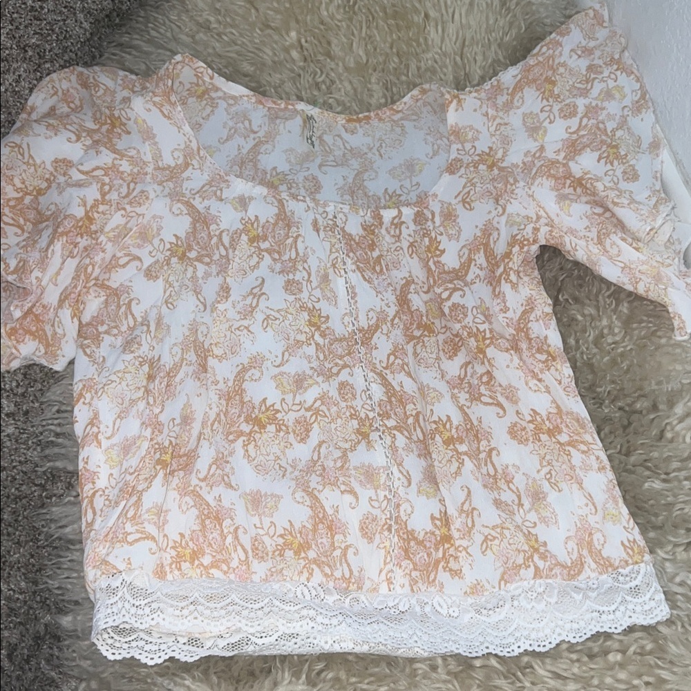 Free People Ruffled blouse - Picture 8 of 12